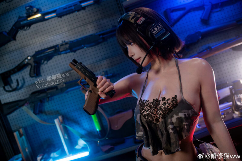 COSPLAY 让我们一起并肩作战吧！ 战术娘-星宇博客